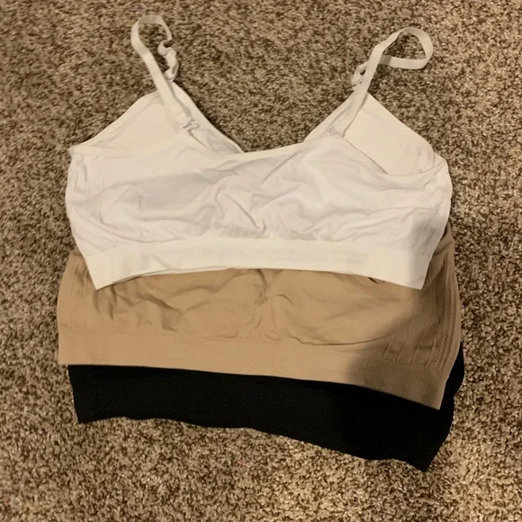 Plus/Full Size Coobie Bras-Nude